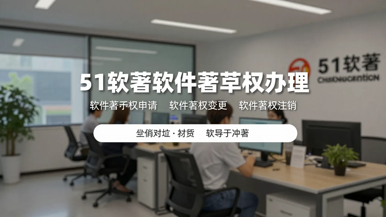 51软著 首页主视觉